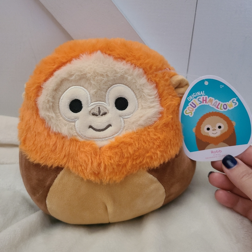 7" Robb Orangutan Wildlife Squishmallows 2021